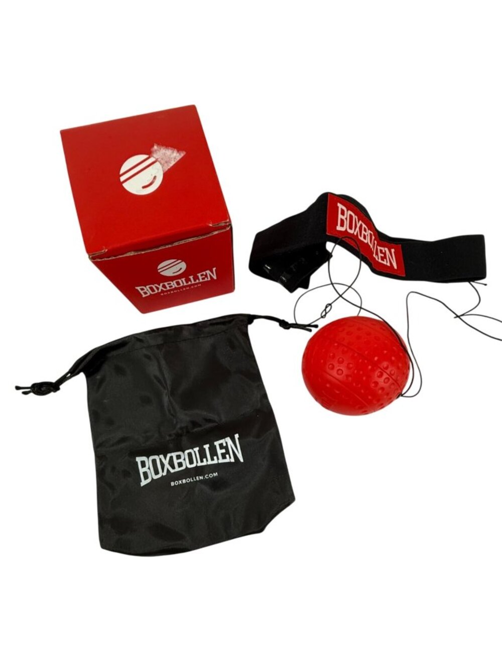 BoxBollen Reflex Ball Headband Training Tool Hand-Eye Coordination MMA